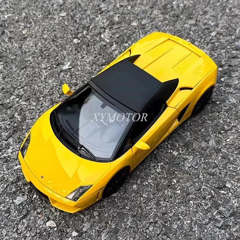 Norev 1:18 для Lamborghini LP560-4 литая модель автомобиля хобби дисплей желтые игрушки