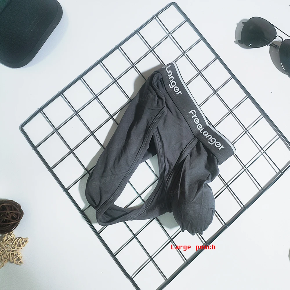 Мужские Ультра-низкие трусы с супер яркими эластичными выпуклостями сексуальное