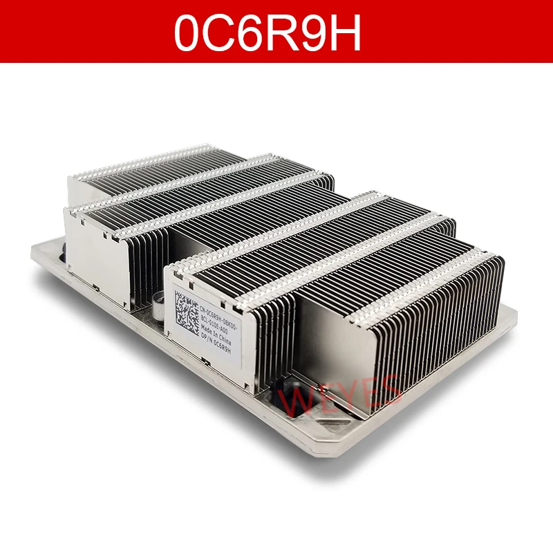 Абсолютно новый для 0C6R9H C6R9H для Dell R740 R740XD R640 Охлаждающий радиатор, радиатор, отличное состояние