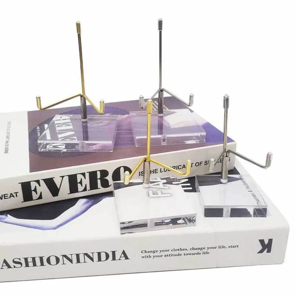 Реквизит для фотосъемки металлическое украшение дома акриловая подставка