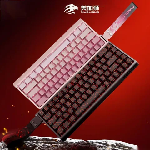 Механическая клавиатура MADLIONS Mad 60/68 HE белая