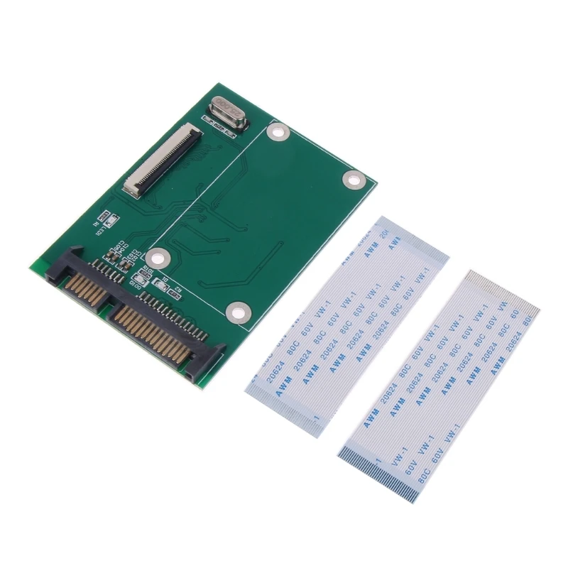 Новинка 1,8 дюймовый ZIF / LIF CE HDD жесткий диск SSD на 7 + 15 22-контактный переходник с кабелем FFC Для ноутбука и ПК
