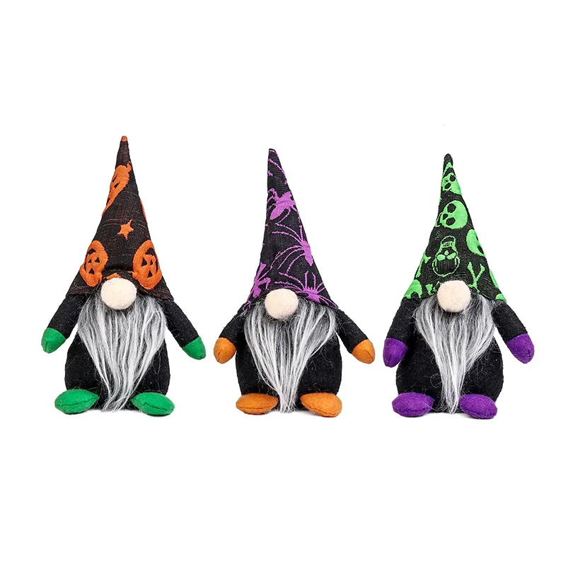 

Halloween Gnome Doll Halloween Decoration for Home Ornaments Xmas Gift Kid Toy Ghost Festival Party Haunted House Decorate Props