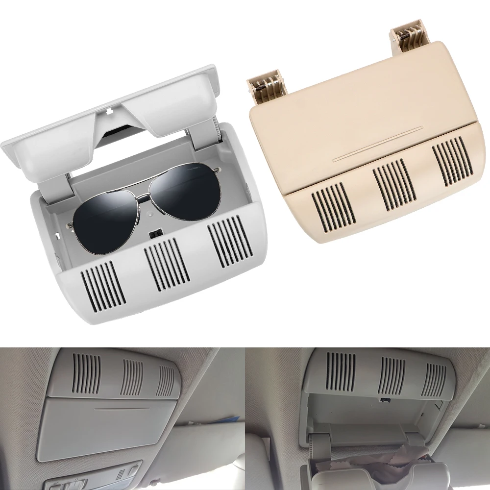 

Для Skoda Octavia Fabia Roomster 1Z0868565E Чехол для очков клипса для автомобильных солнцезащитных очков чехол для хранения крыши автомобильные аксессуары ...