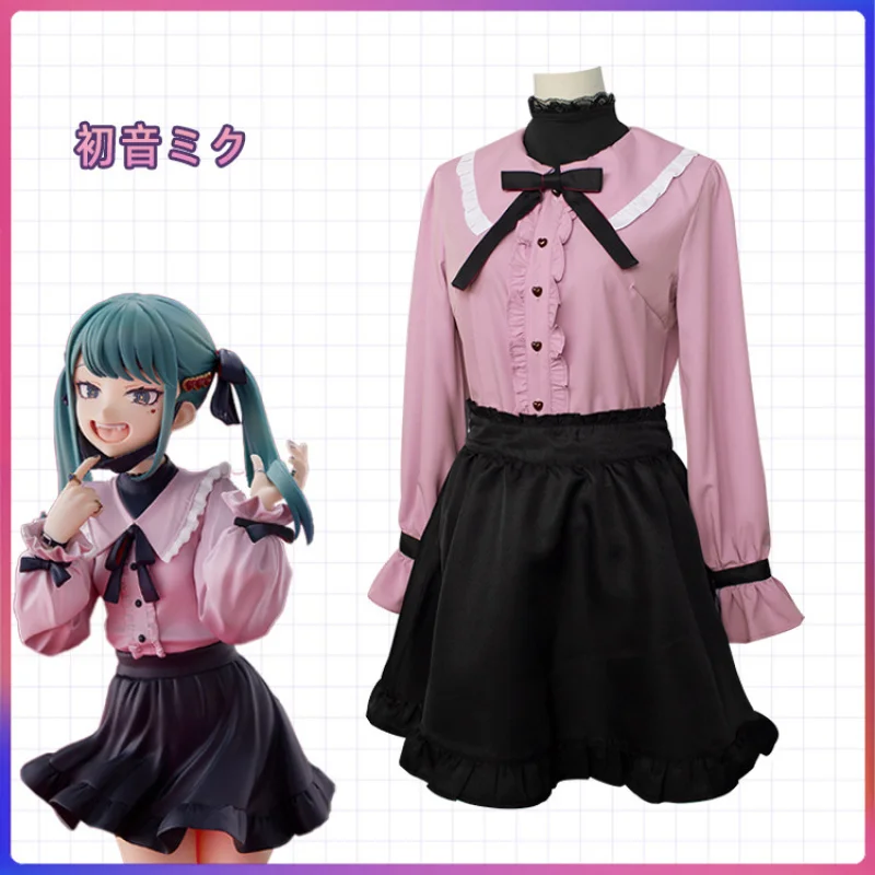 Фото Костюм для косплея Project Sekai Mikuku Vampire, платье в стиле готической Лолиты VOCID Future для вечеринки на Хэллоуин №2