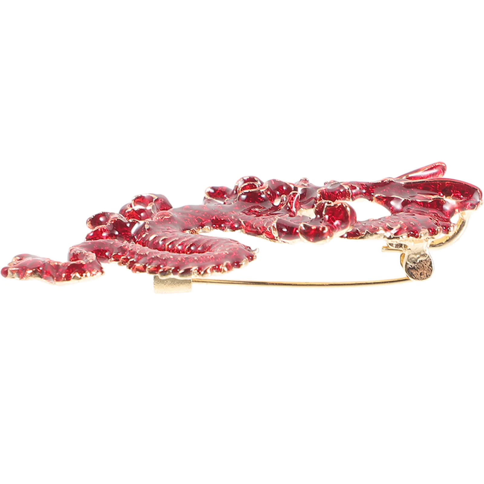 

Small Pin Novelty Zodiac Brooch Jewelry Women Dragon Chinese Style Suit Decorative