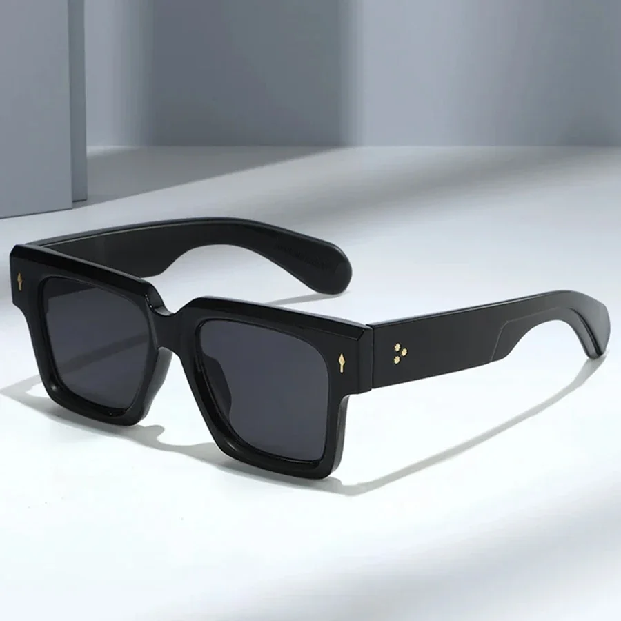 

JNPCXI, большие квадратные женские роскошные солнцезащитные очки, модные заклепки, декоративные очки, Оттенки UV400, мужские солнцезащитные очки