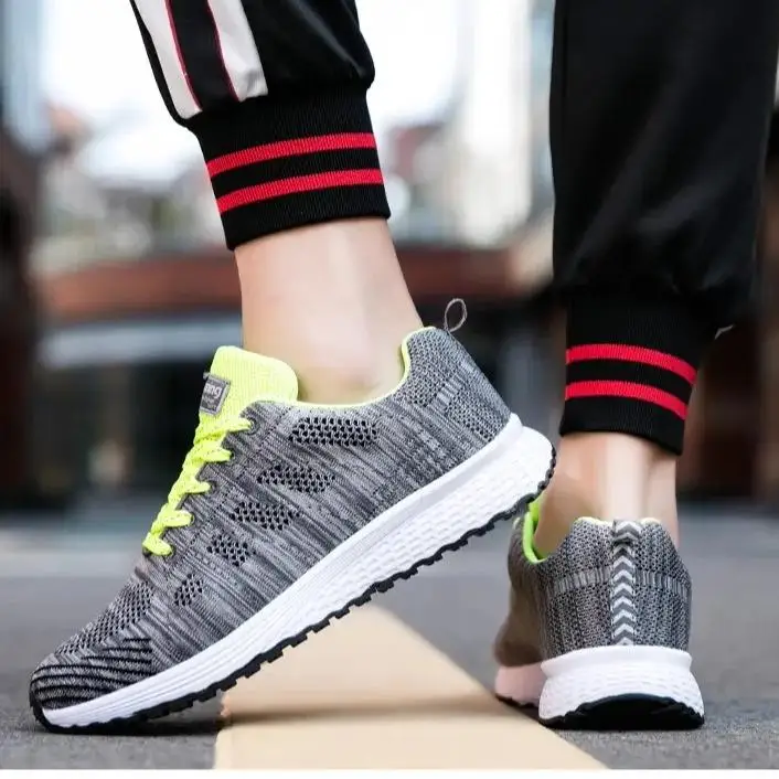 Women Casual Shoes Fashion Breathable Walking Mesh Flat Sneakers Women White Sneakers Women 2022 Tenis Feminino Female Shoes