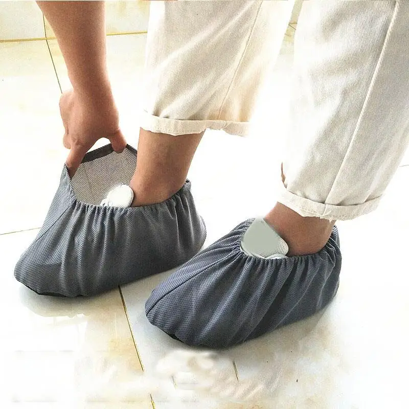 Thick Reusable Shoe Covers Unisex Non-slip Washable Keep Floor Carpet Cleaning Household Shoes Protector Cover Shoes Covers Hot