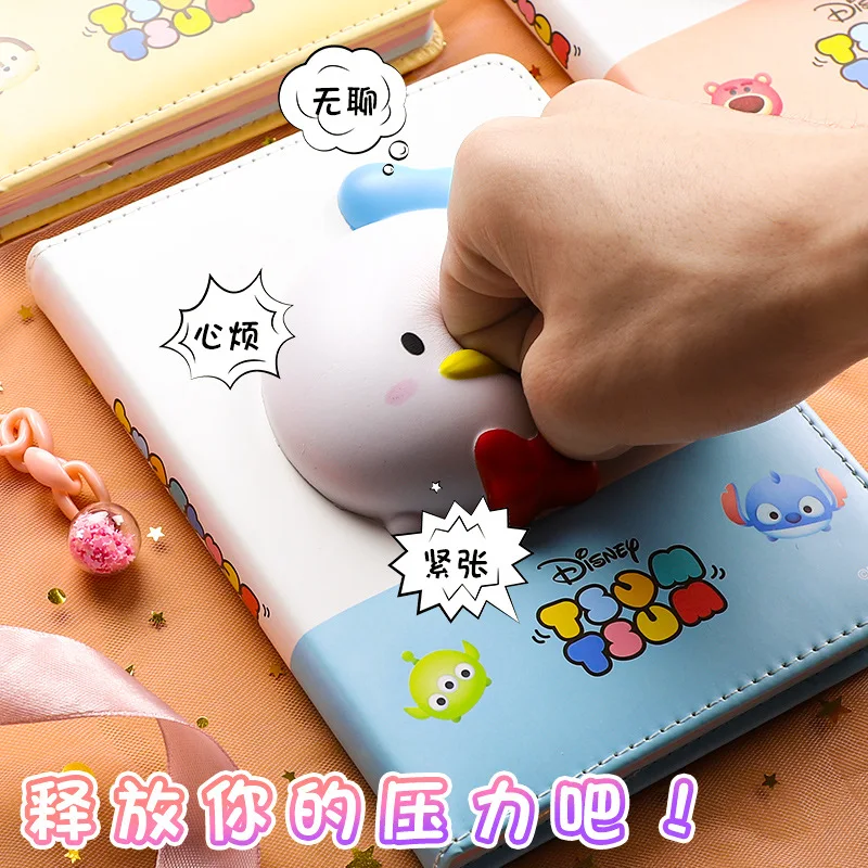 

Slow rebound cartoon cartoon cartoon image decompression manual books pinch music decompression pen cute suit school supplies