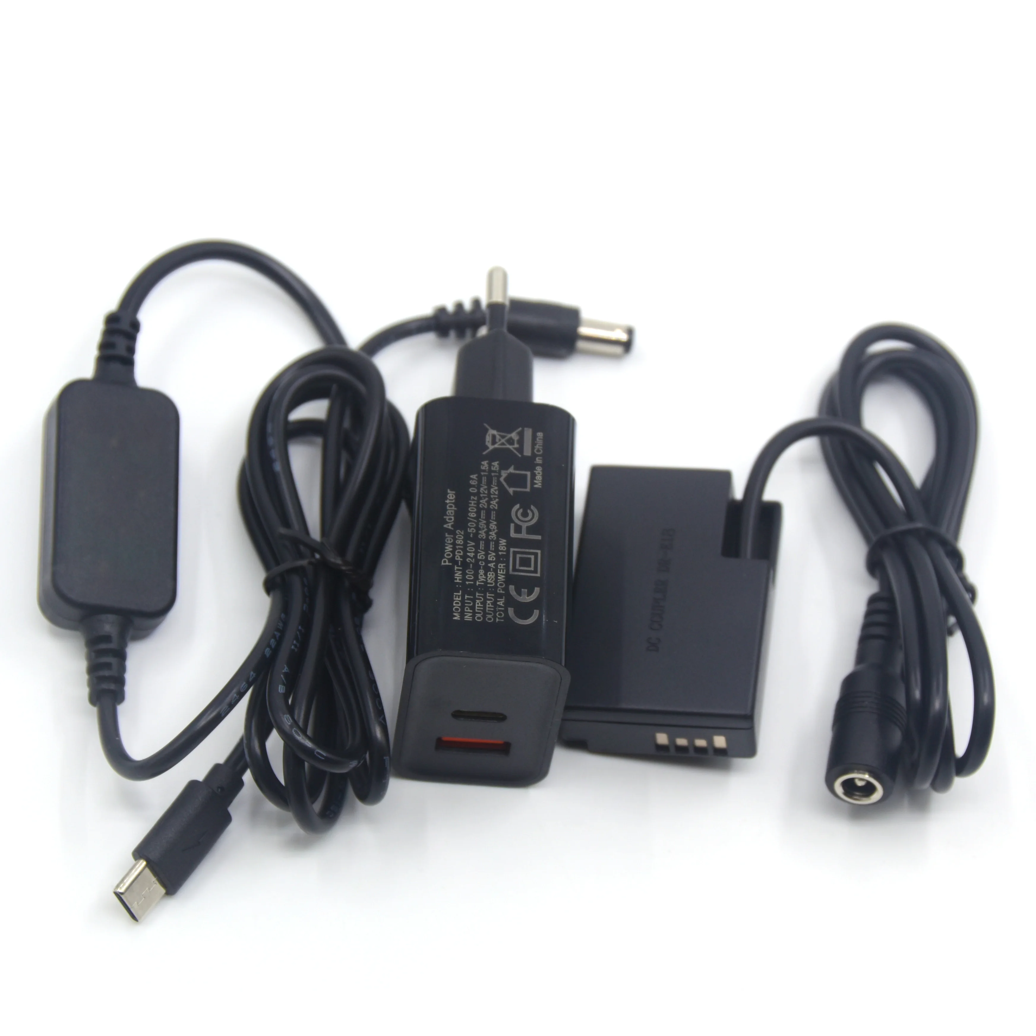 Фото PD Зарядное устройство USB C DC Кабель DR-E18 Соединитель LP-E17 Фиктивный аккумулятор для камеры Canon EOS 750D Kiss X8i T7i T6i 760D T6S 77D 800D 200D №3