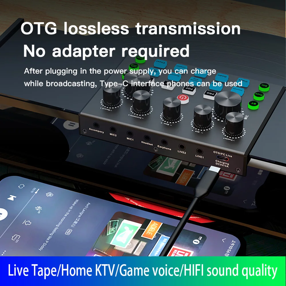 Live Sound Card SY168 Mixer Board Studio Record Audio Console Amplifier Console Desk System Sound card Microphone 2023