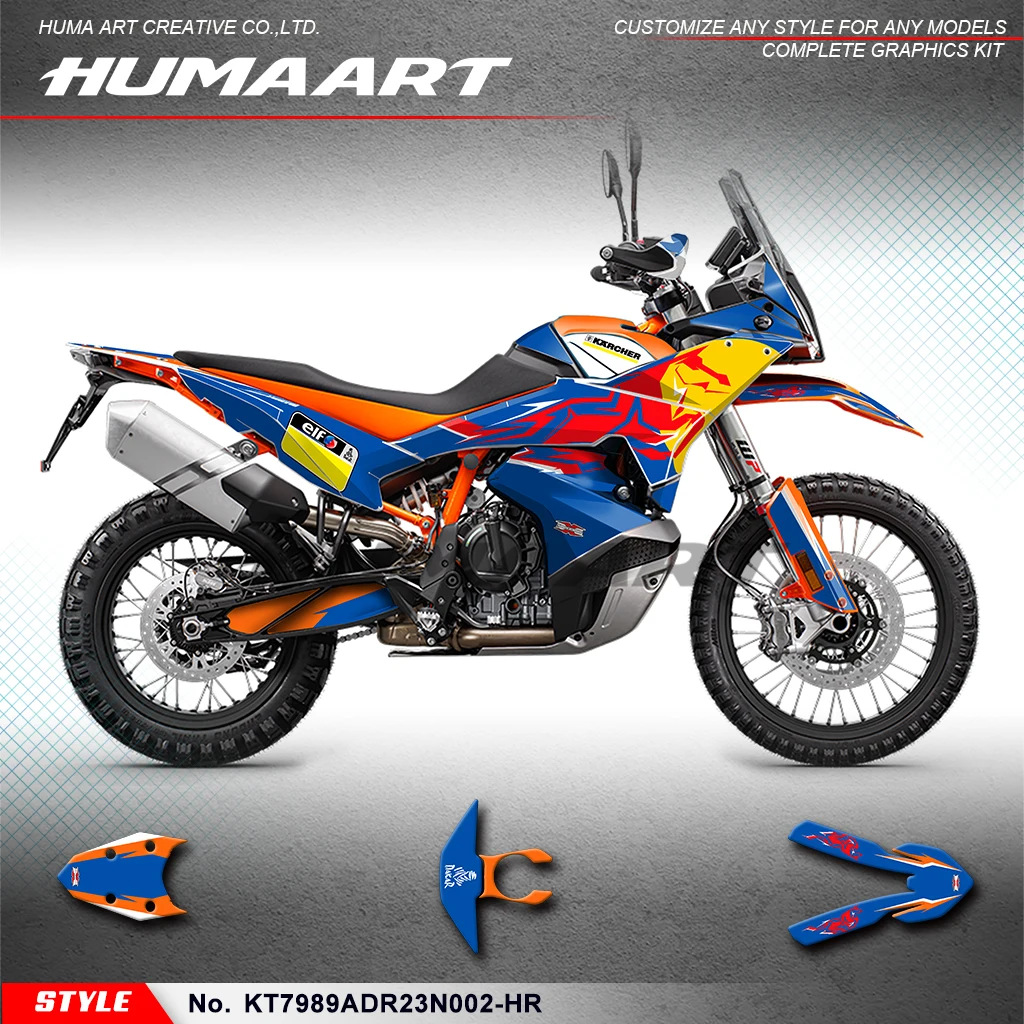 Графический комплект huпера набор клейких наклеек для KTM 790 890 Adventure R ADV 2023 2024