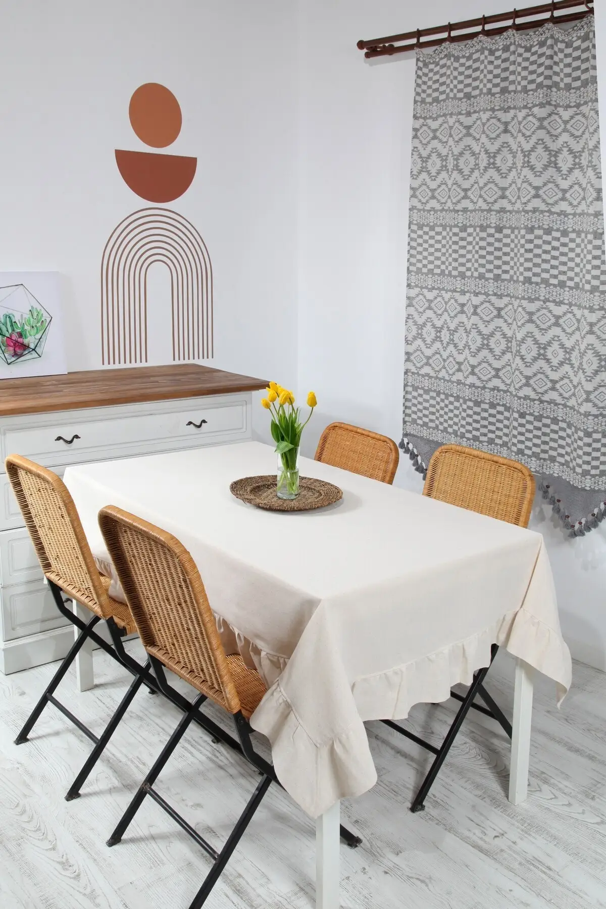 

Скатерть из натурального хлопка, 140x180 см