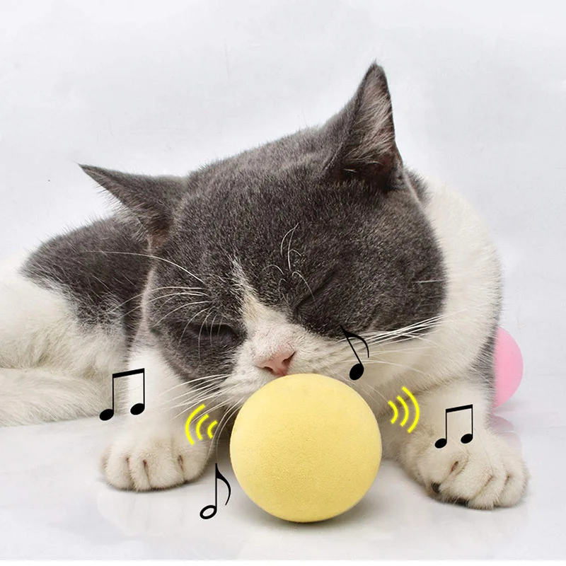 

Cat Toy ball for pets Smart Cat Toy Interactive Ball Cat Toy Pet Playing Ball Pet Creak Supplies Products cat accessories