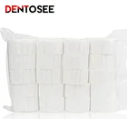 1000 шт.упак. Стоматологические одноразовые хлопковые рулоны, стоматологическое лечение, абсорбирующие медицинские принадлежности, инструмент для ухода за зубами, оздоровление полости рта