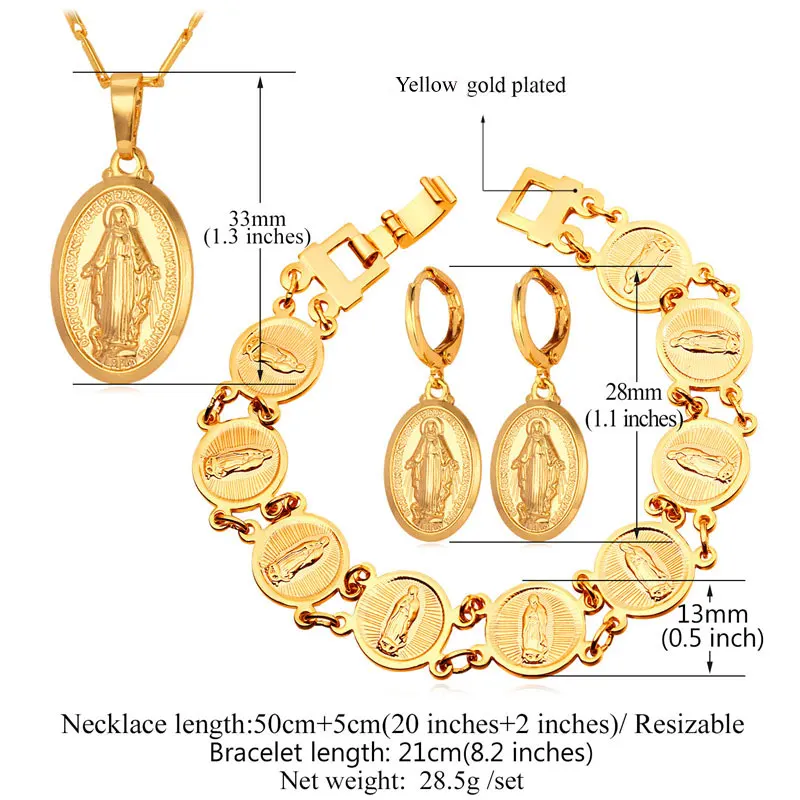 Женские Ювелирные изделия Collare Virgin сережки и браслеты золотистого/серебряного