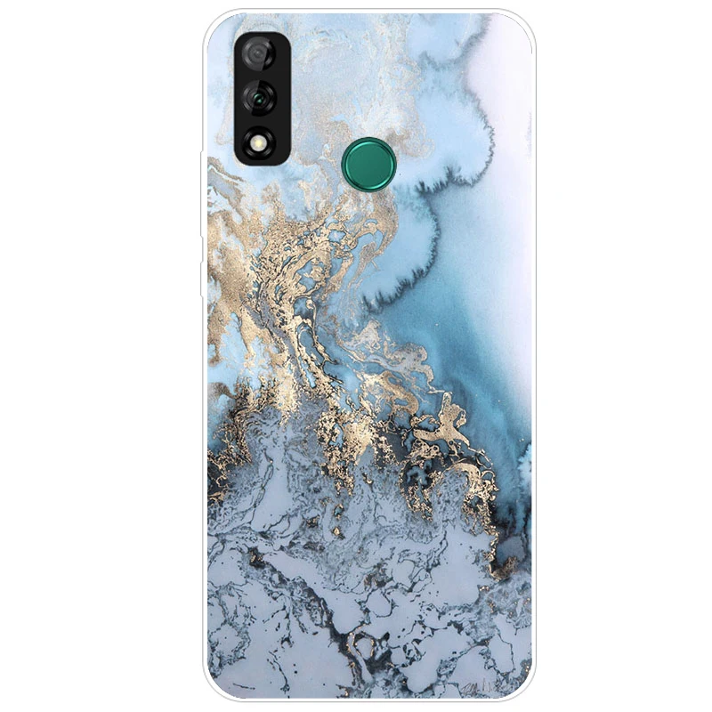 Чехол для Huawei Y8s чехол мягкий силиконовый милый из ТПУ задняя крышка Fundas Y8 S Huaweiy8s