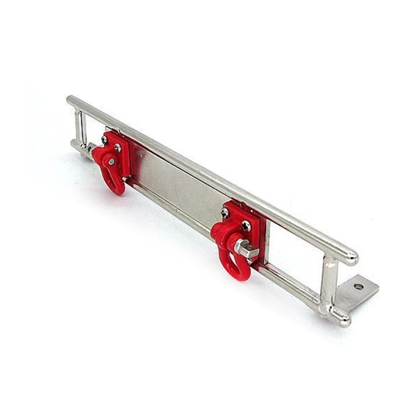 

For WPL D12 1/10 RC Car Drift Upgrade Parts Metal Rear Bumper Decor