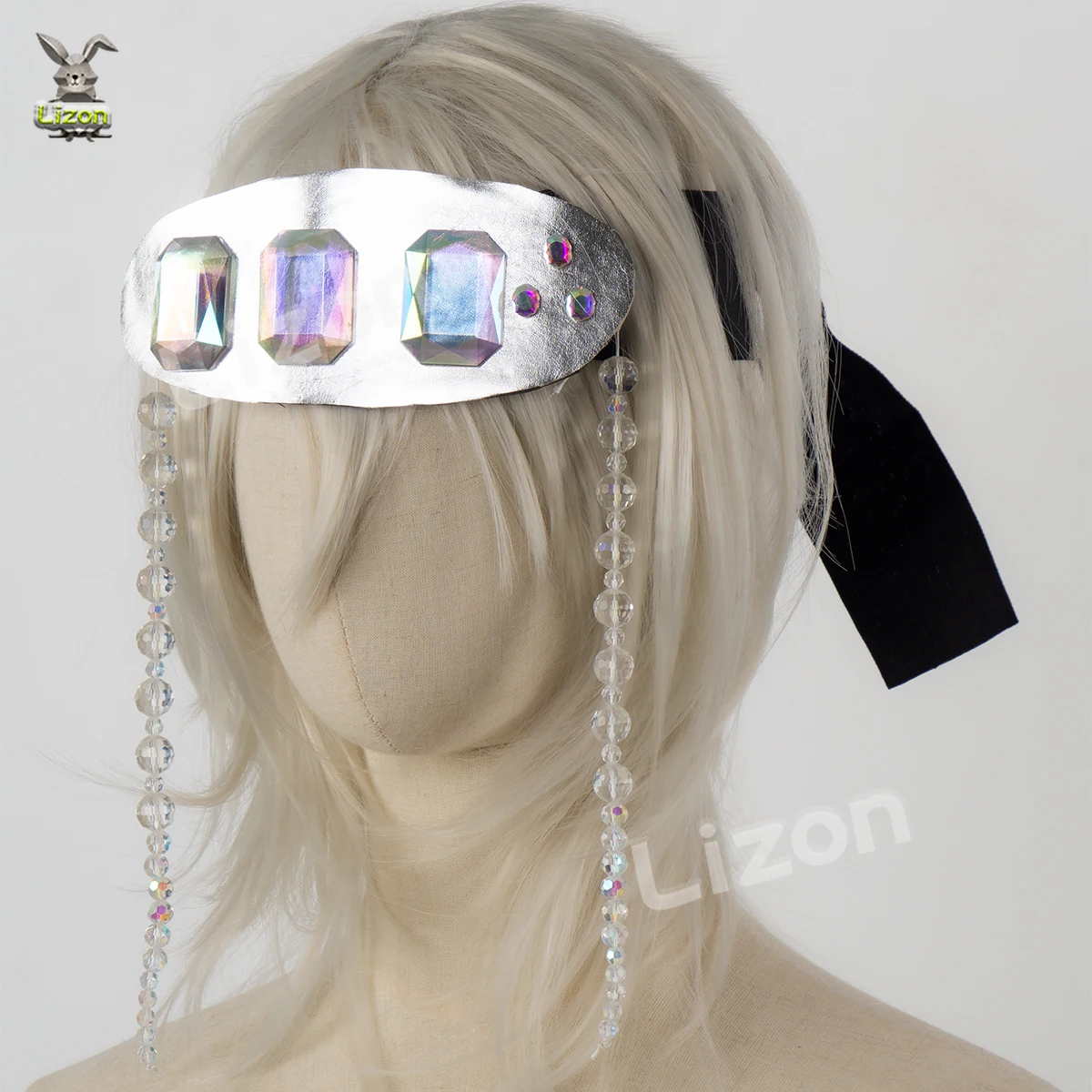 Demon Slayer Kimetsu No Yaiba Uzui Tengen Cosplay Headwear Props Crystal Headband Party | Тематическая одежда и униформа