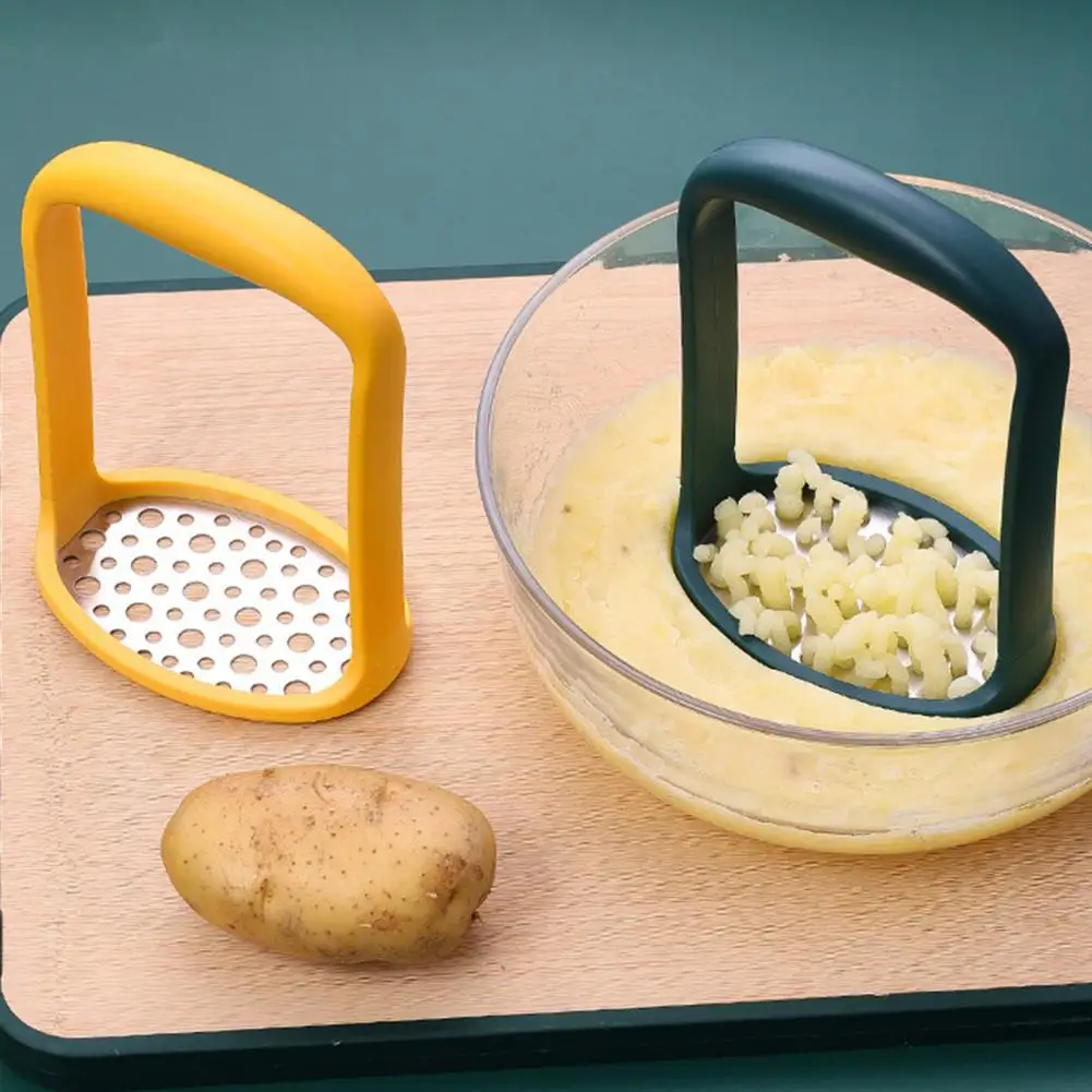 

Potato Crusher Practical Simple Operation Comfortable Handle for Restaurant Potato Masher Manual Potato Masher