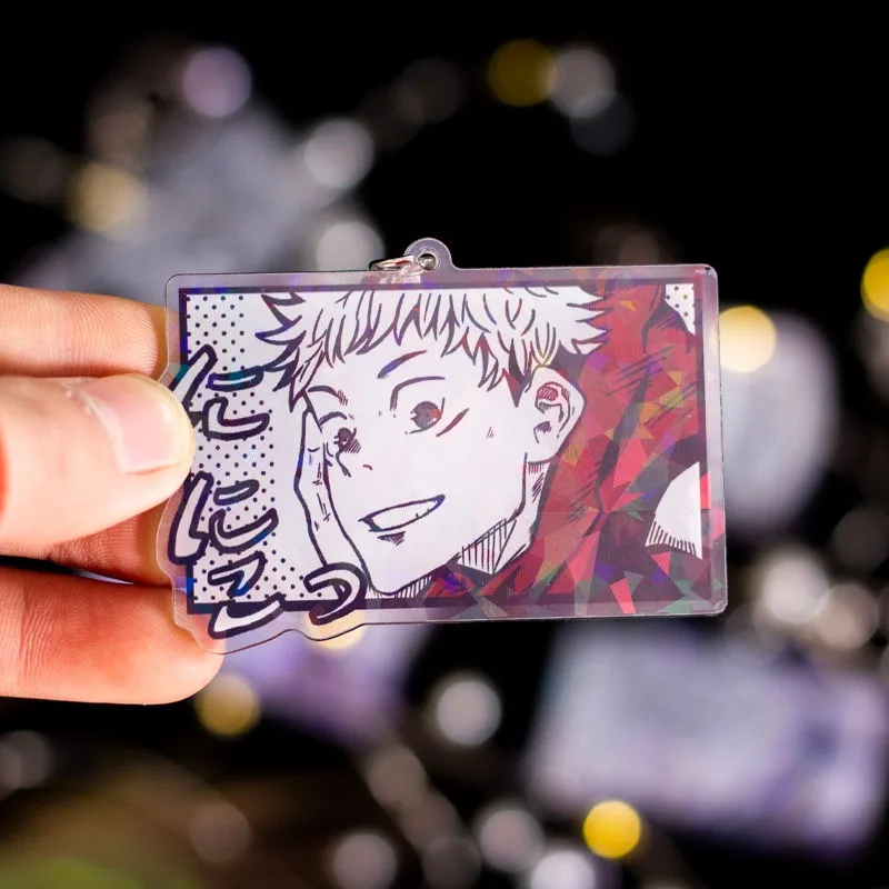 Jujutsu Kaisen Satoru Gojo Fushiguro Megumi Nanami Kento Брелок Анимация Периферийные устройства Милый