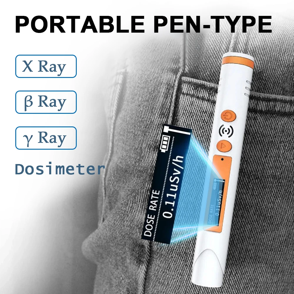 

HFS-p3 Mini Pen размером 48 мм счетчик гейгера X Y β Ray Geiger Counter Dosimeter дозиметр