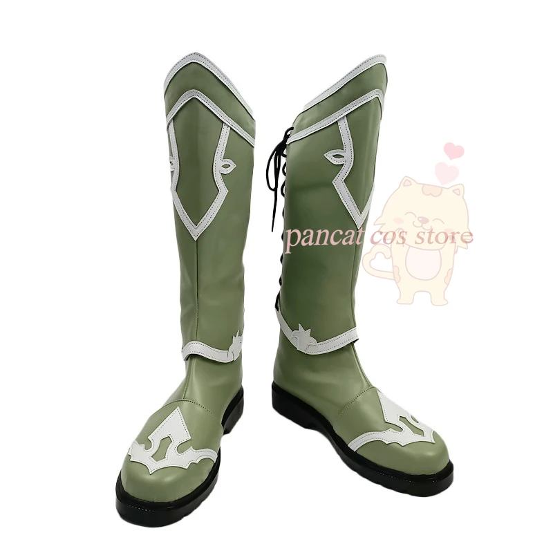 

Final Fantasy Krile Baldesion Cosplay Shoes Comic Anime Game Cos Long Boots Cosplay Costume Prop Shoes for Con Halloween Party