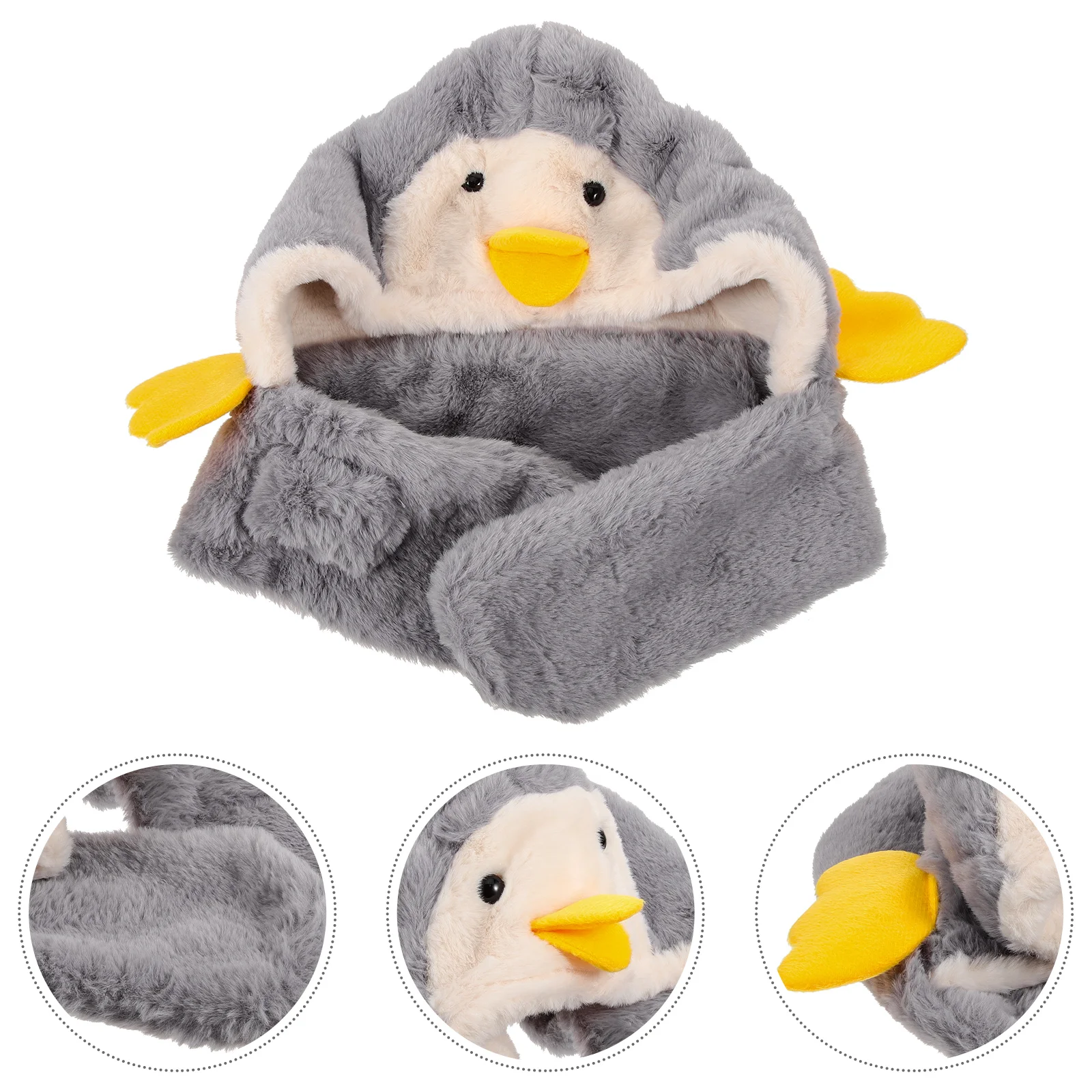 

Детская шапка-бини с защитой лица