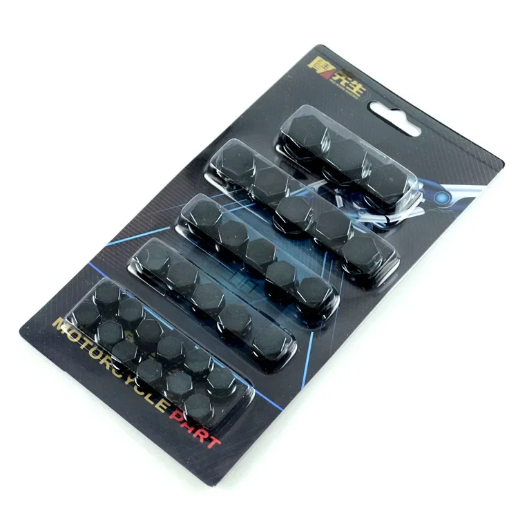 30 шт., набор винтовых колпачков для мотоцикла, комплект, гайки двигателя, крышки болтов, крышки, винт для корпуса, декоративная крышка, аксессуары для модификации мотоцикла