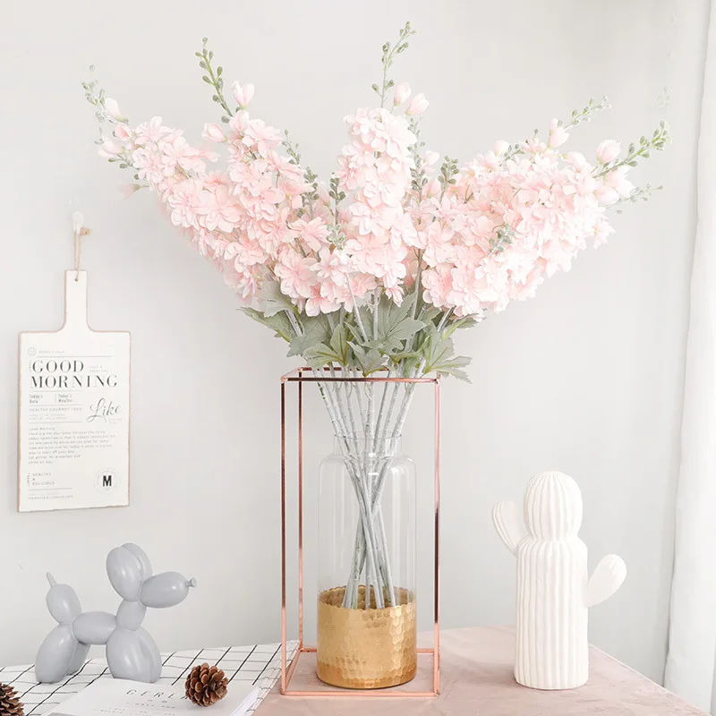 Искусственные цветы 85 см высокое качество реальное ощущение искусственный