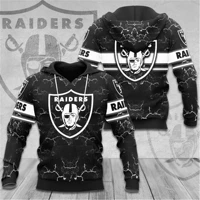 2022spring and autumn new mens hoodie 3d full body printing american football pirates casual sweater fashion couple suit