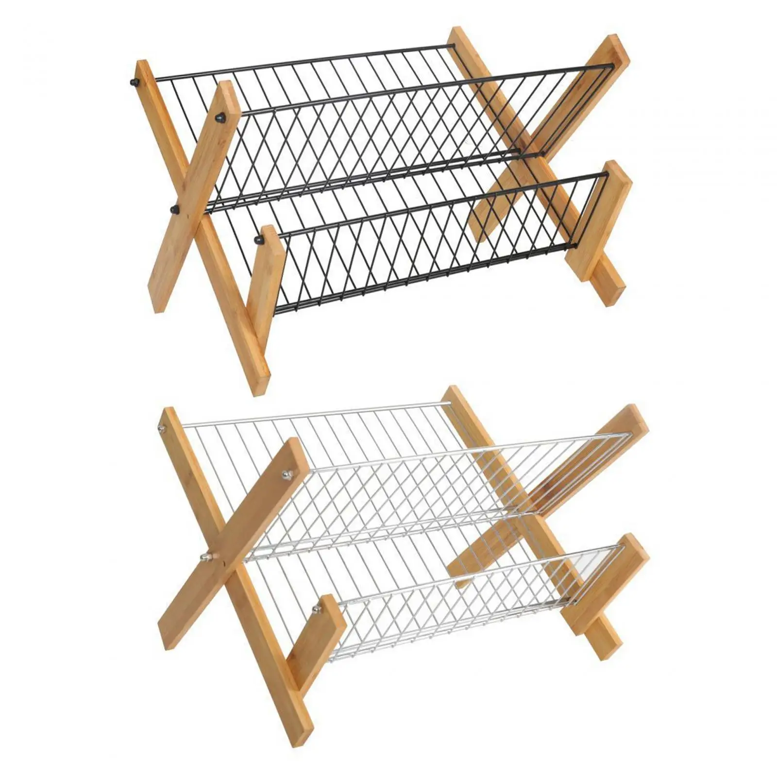 Сушилка для посуды 2-уровневая кухонная раковина полка офиса отеля дома