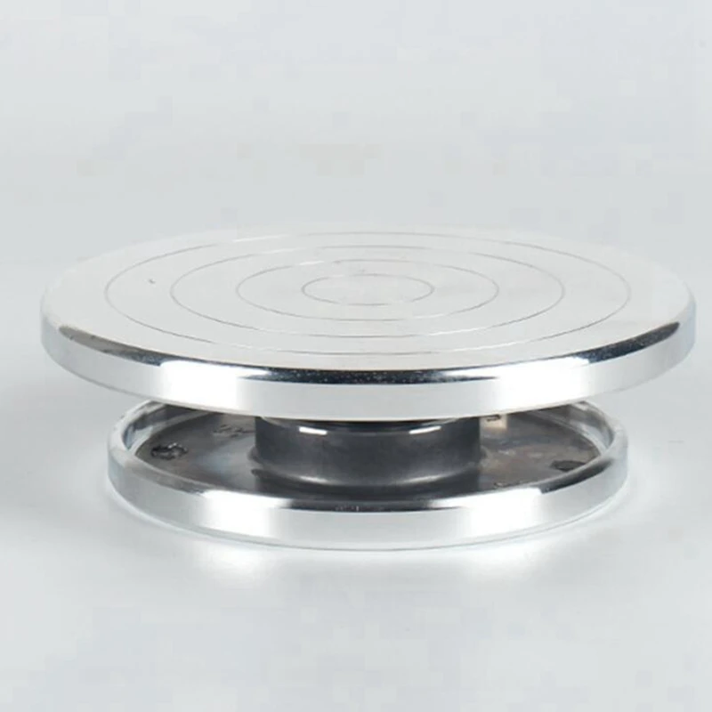 

20Pcs 12/15Cm Double Face Use Aluminum Alloy Turntable For Ceramic Clay Sculpture Platform Pottery Wheel Rotating Tools