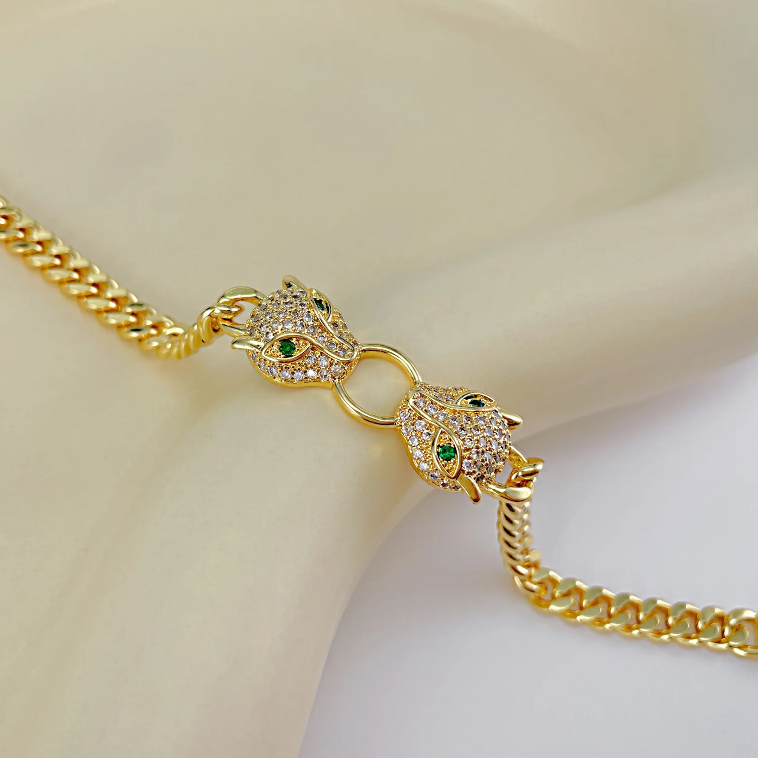 Нишевая индивидуальность большая голова леопарда ювелирные изделия для рук