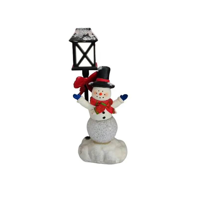 

Рождественские украшения из смолы, 4 вида, стандартные рождественские украшения со светильник для рождественских друзей, семьи