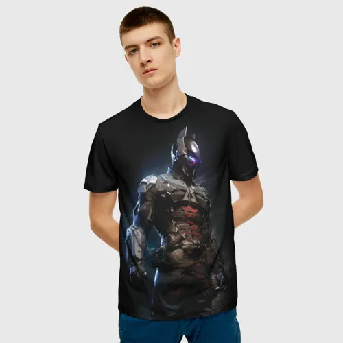 Мужская футболка 3D Batman: Arkham Knight