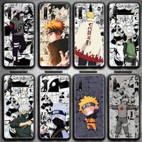 anime naruto akatsuki comics phone case for huawei nova 6se 7 7pro 7se honor 7a 8a 7c 9c play