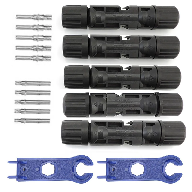 

1000V 20A 30A Solar Panels power Connector Plug power Cable Male Female Connectors for Solar Photovoltaic Systems t1