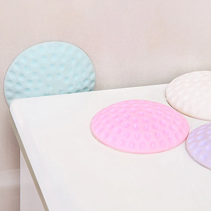 

1PCS Thickened Rubber Anti-collision Door Handle Protection Pad Pall Mute Door Fender Home Wall Sticker One Piece Rome Decor