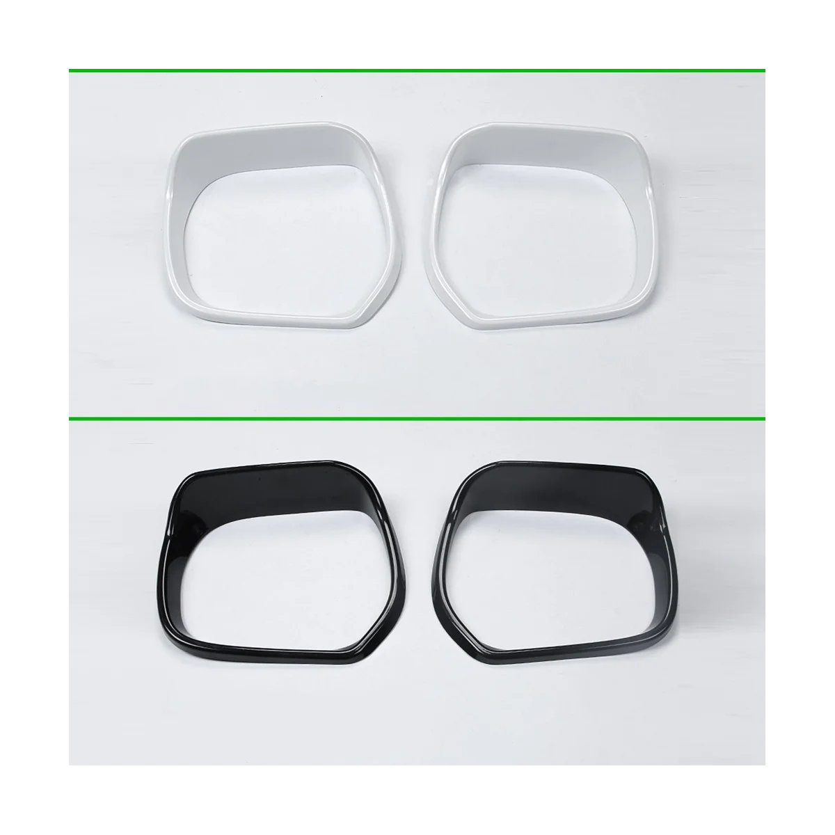 

Car Rearview Mirror Rain Cover Exterior Modification for Lexus LX 570 LX570 GX460 GX 460 Tuning(White )