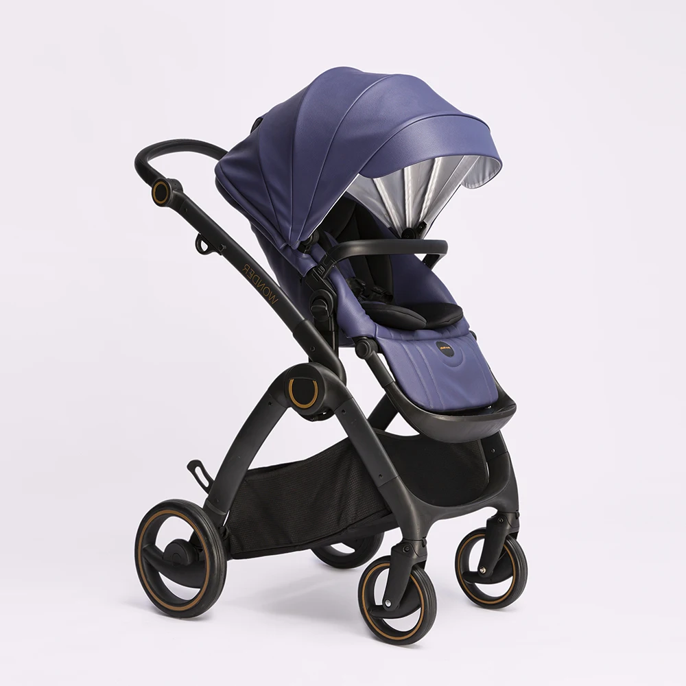 Новое поступление 2024 алюминиевая легкая автоматическая складная коляска Purorigin 3