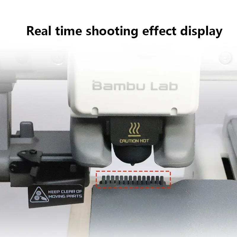 Щетка насадки для Bambu Lab A1/A1 силиконовая щетка мини-стеклоочистителя очистки с