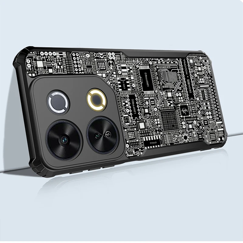 Для itel P65 P55 Plus + NFC P55T RS4 A70 A60S A50 S24 S23 противоударное Предотвращение падения