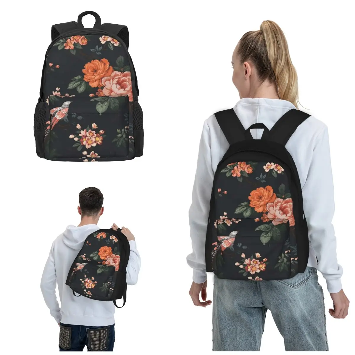 

Little Small Flowers Bookbag Lightweight Express Your Individuality With Our Diverse Assortment Of Backpacks High School College