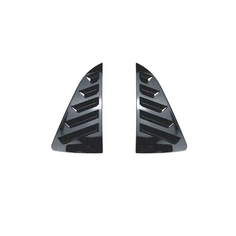 Фото Новые накладки на задние окна (жалюзи) для Volkswagen Polo 6R 6C 2010-2017, треугольные, тюнинг, внешние аксессуары, вторичный рынок №2