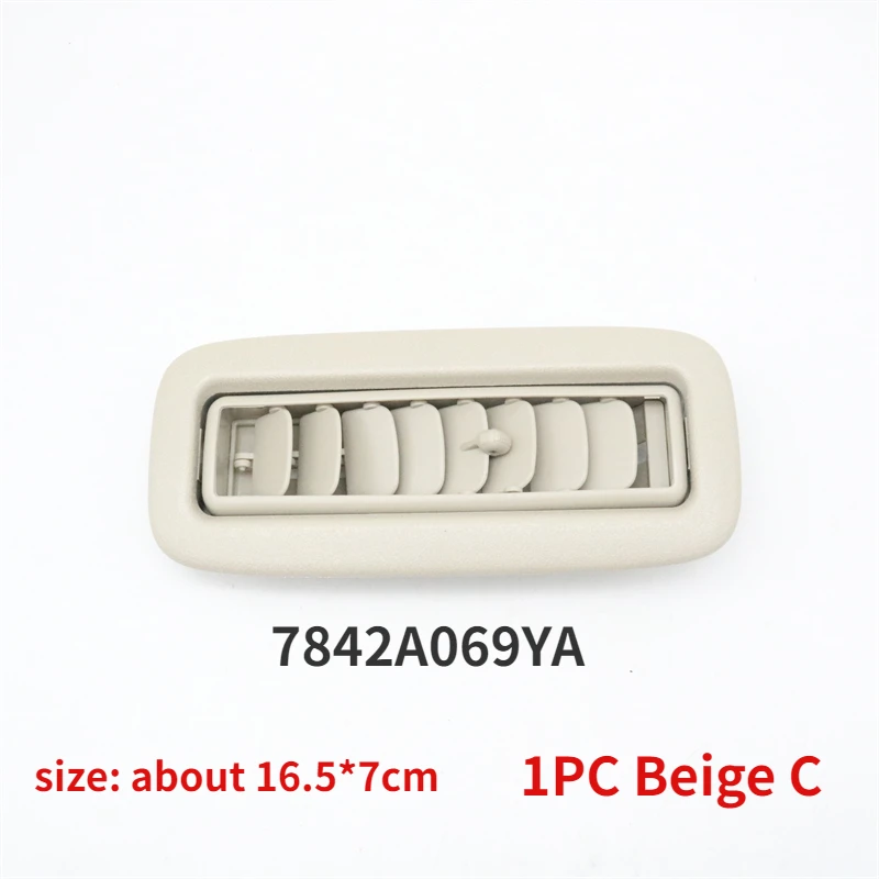 Внутренняя решетка A/C, решетка вентиляции, воздуховод кондиционера для Mitsubishi Grandis Montero Sport Pajero V43 V73 V75 V77 V93 V97 V98 V95