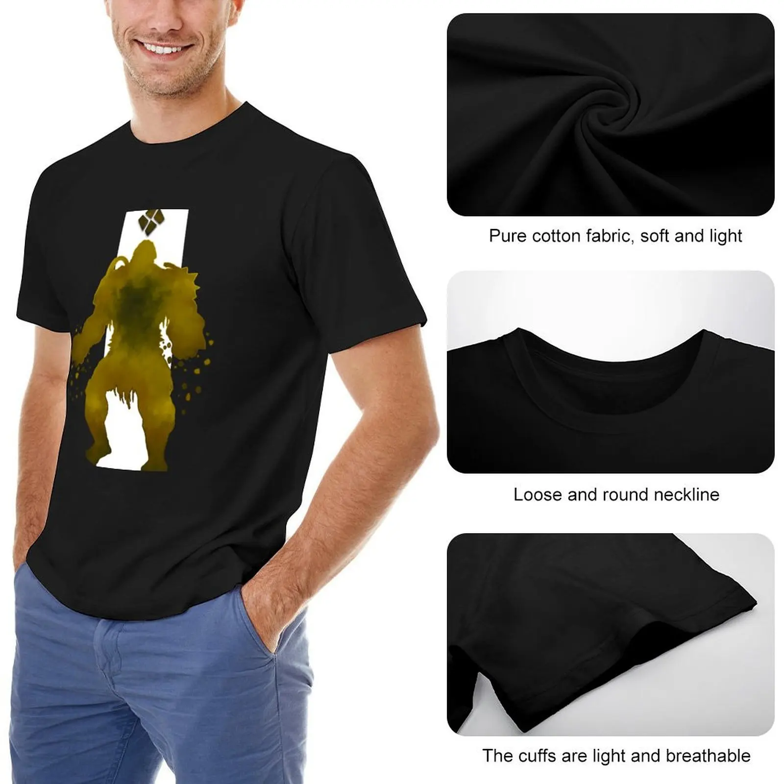 Футболка Gloomhaven Cragheart Class футболки с рисунком футболка винтажная рубашка аниме