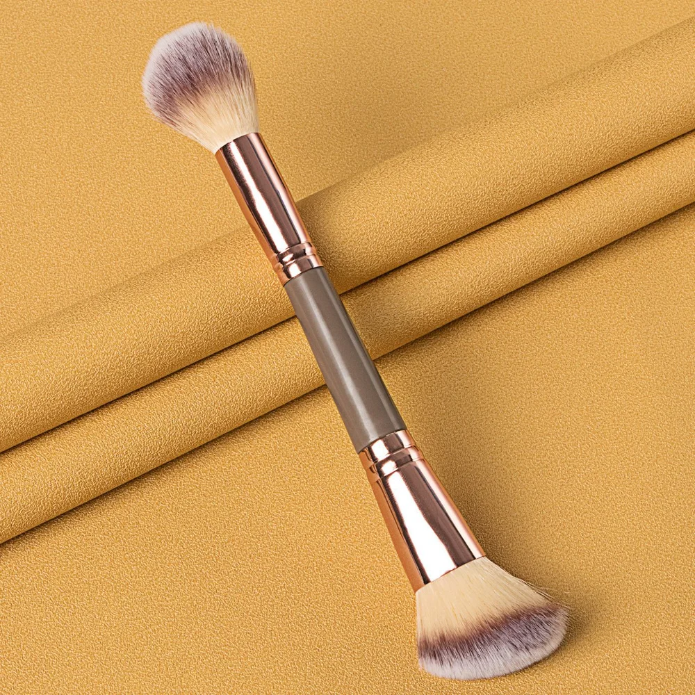 

1Pcs Make Up Brushes Double-Head Shadow Highlight Blush Eyebrow Eyelash Beauty Brush Multifunctional Professional Cosmetics Tool