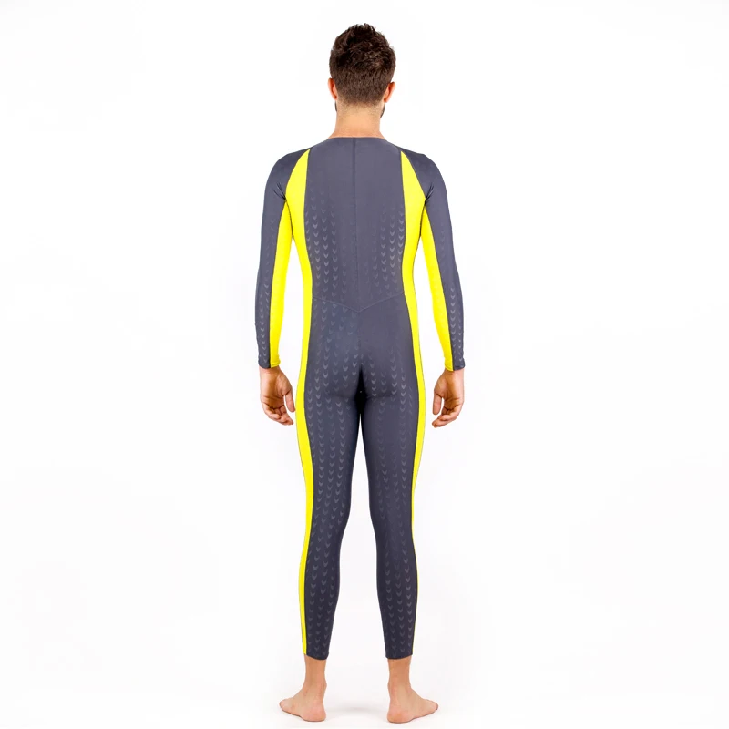 UPF 50+ Lycra Rash Guard Women Men Full Body One Piece Swimwear Sun Protection Long Sleeve Quick Dry Wetsuit Beach Diving Suit